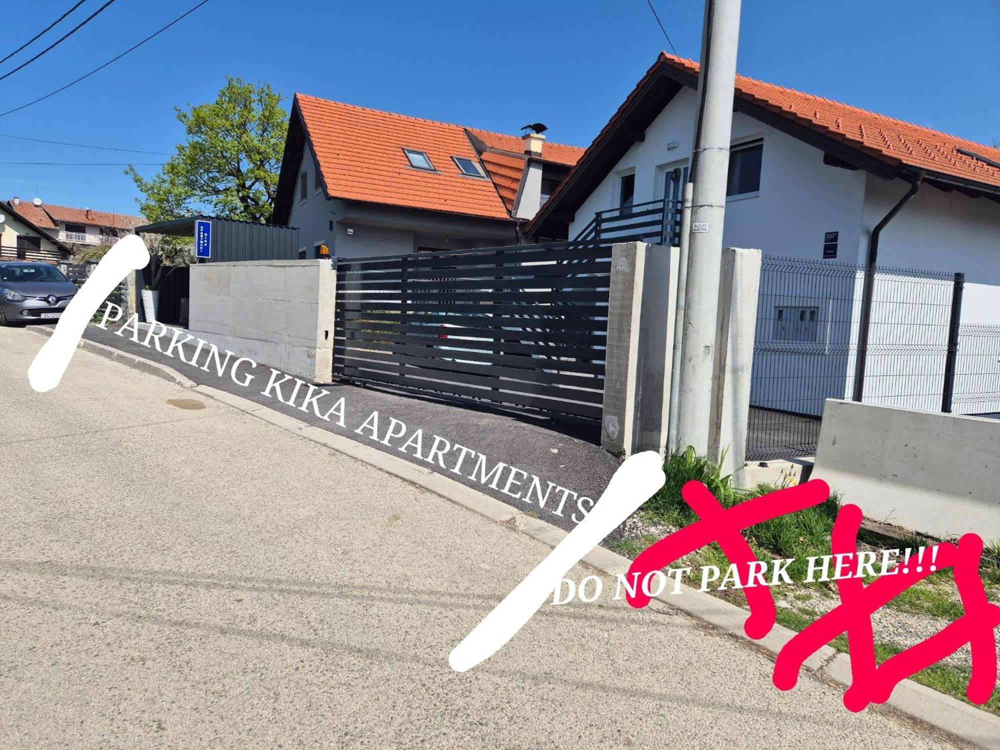 Kika Apartmani-Free Parking- 7 Km Od Centra 자그레브 외부 사진